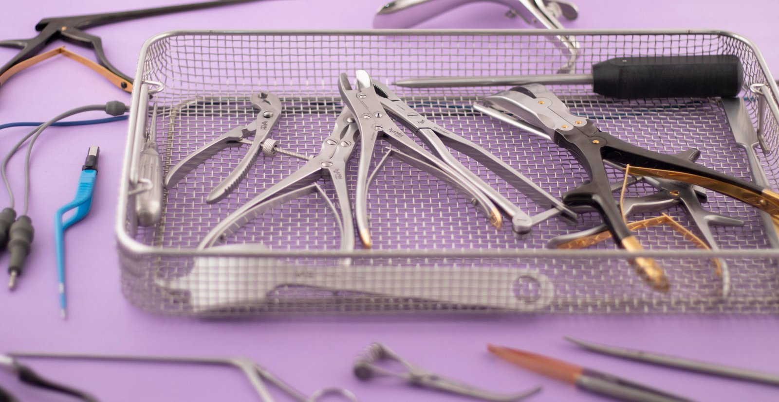 Surgical equipment photography